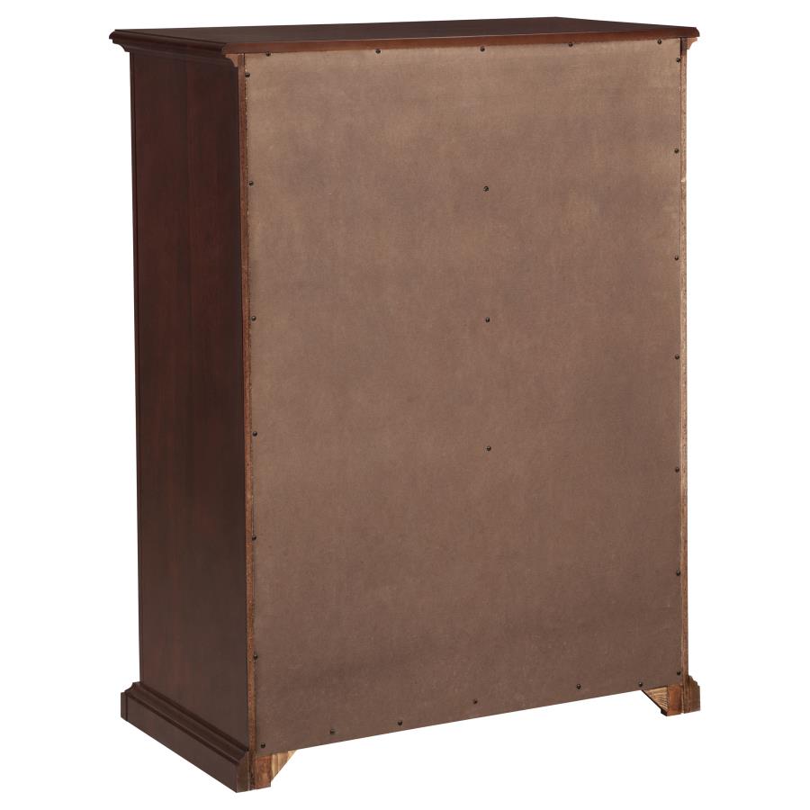 Sumerlin 6-drawer Bedroom Chest of Drawers Cappuccino view 7