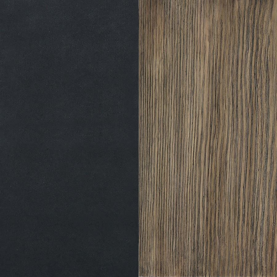 Chad Denim Upholstered Accent Bench Dark Blue view 5