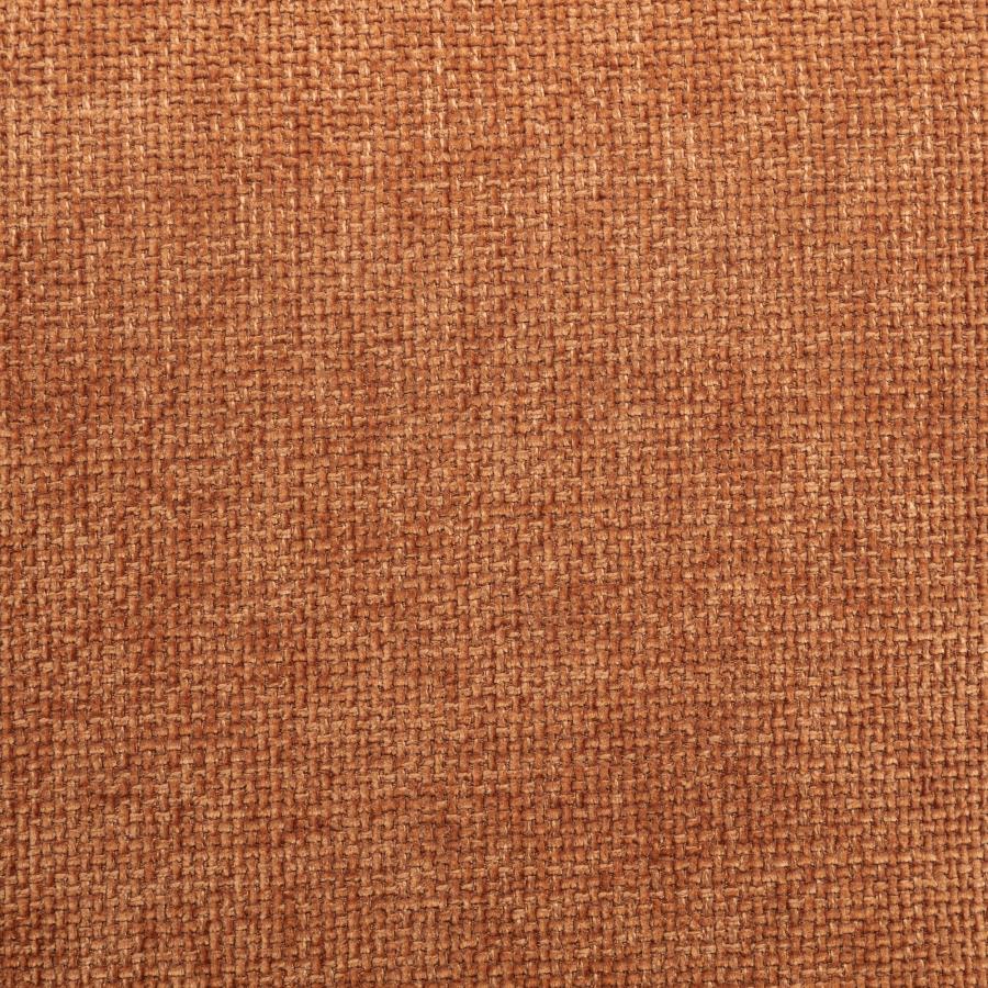 Octavia Upholstered Rectangular Ottoman Orange view 5