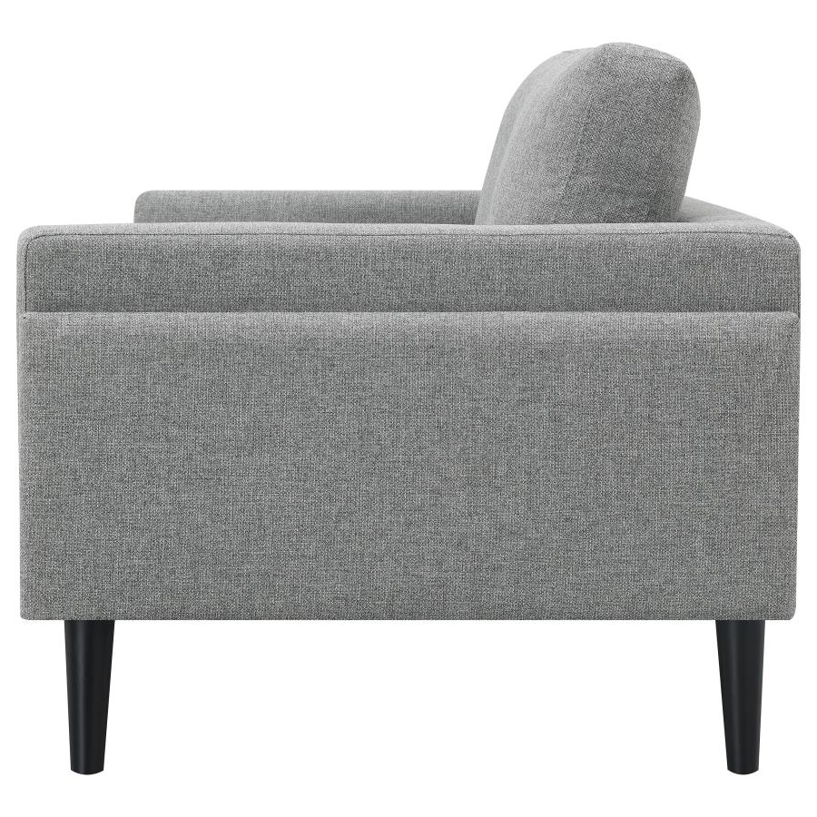 Rilynn Upholstered Track Arm Loveseat Grey view 5