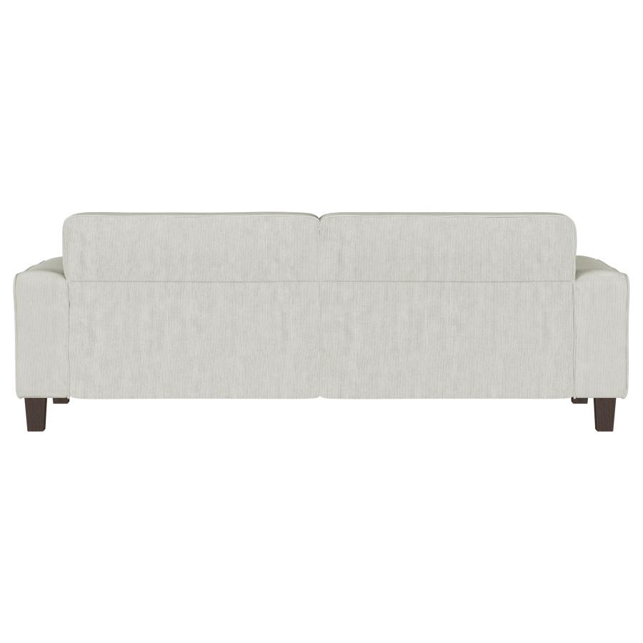 Deerhurst Upholstered Track Arm Tufted Sofa Greige view 7