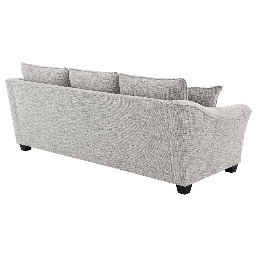 Tomkins Boucle Upholstered Sofa Light Grey view 7