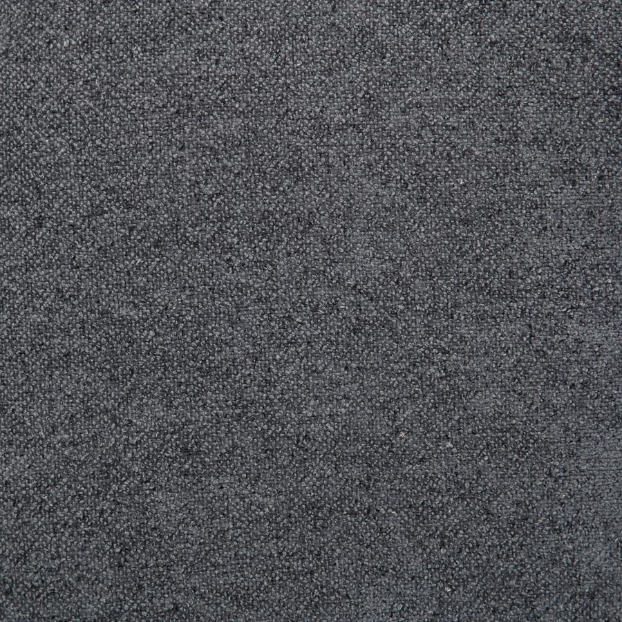 Octavia Upholstered Rectangular Ottoman Charcoal Grey view 5