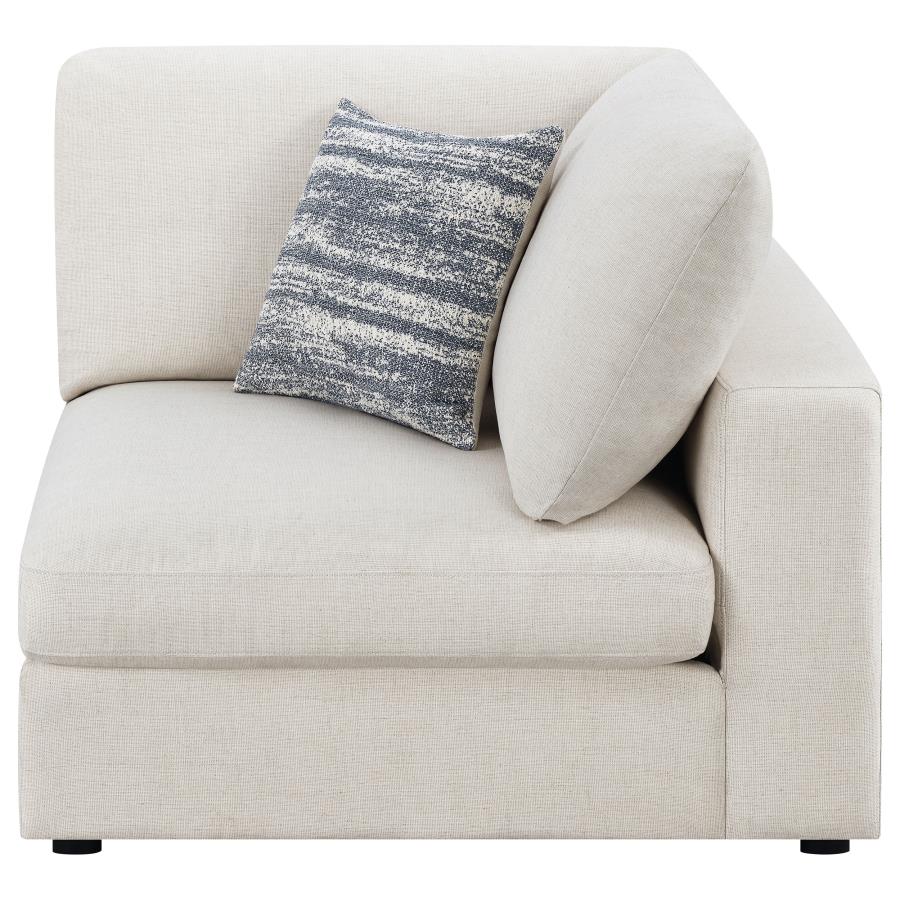 Serene Upholstered Corner Beige view 2
