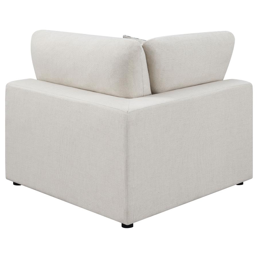 Serene Upholstered Corner Beige view 4