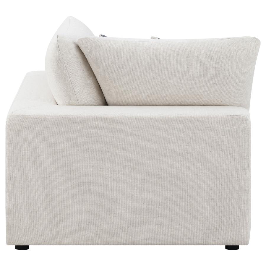 Serene Upholstered Corner Beige view 5