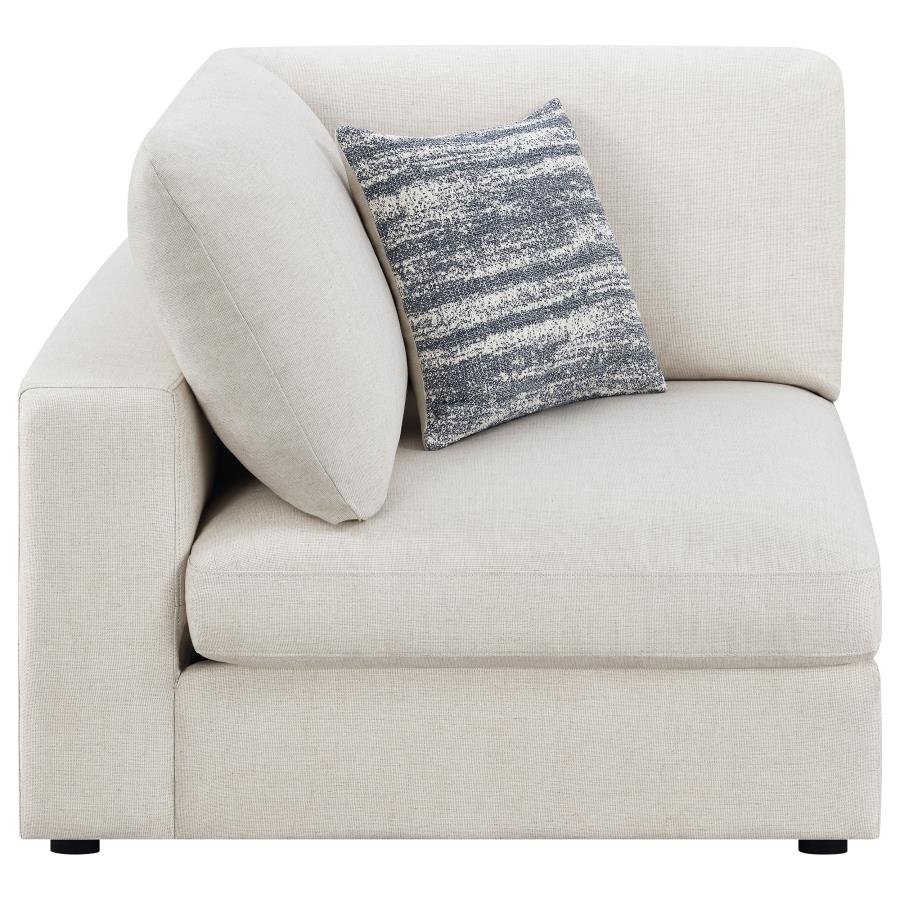 Serene Upholstered Corner Beige view 6