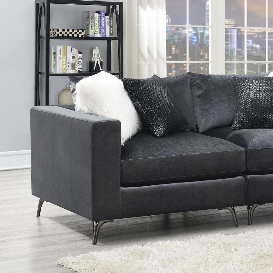 Schwartzman LAF/RAF Chair Charcoal view 2