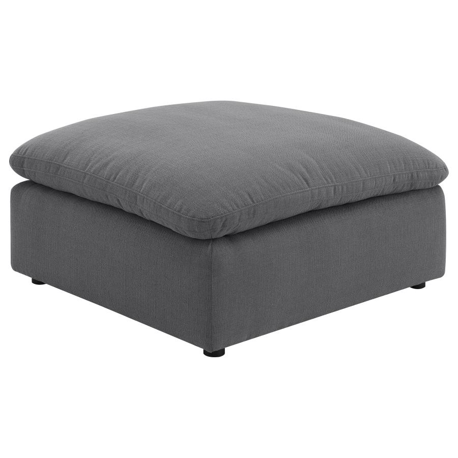 Hobson 6-piece Upholstered Modular Sectional Sofa Charcoal view 5
