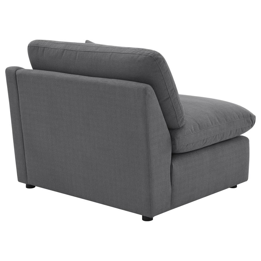 Hobson Upholstered RAF Chair Charcoal view 7