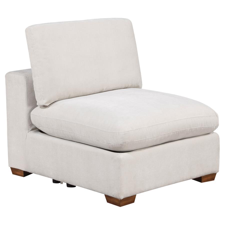 Lakeview 5-piece Upholstered Modular Sectional Sofa Ivory view 4
