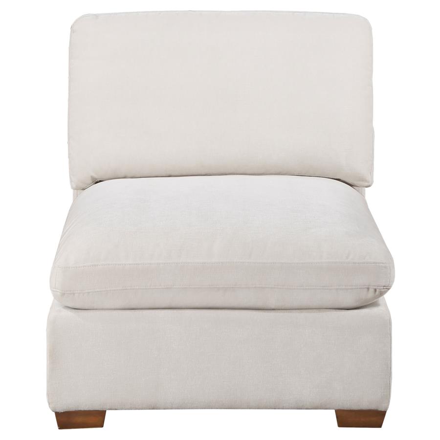 Lakeview 5-piece Upholstered Modular Sectional Sofa Ivory view 5