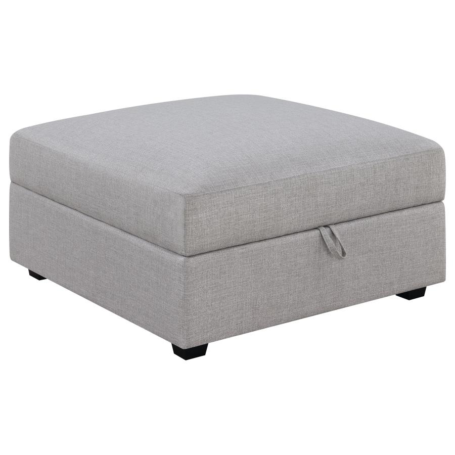 Cambria 6-piece Upholstered Modular Sectional Sofa Grey view 7