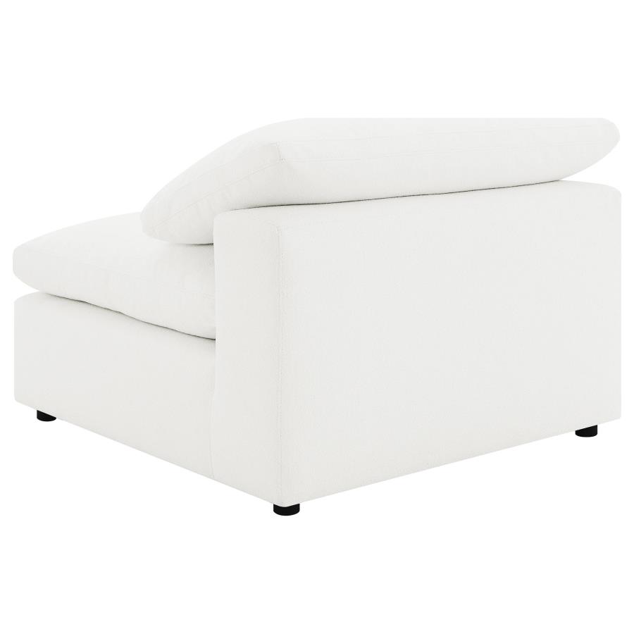 Raleigh 5-piece Boucle Upholstered Modular Sectional Ivory view 6