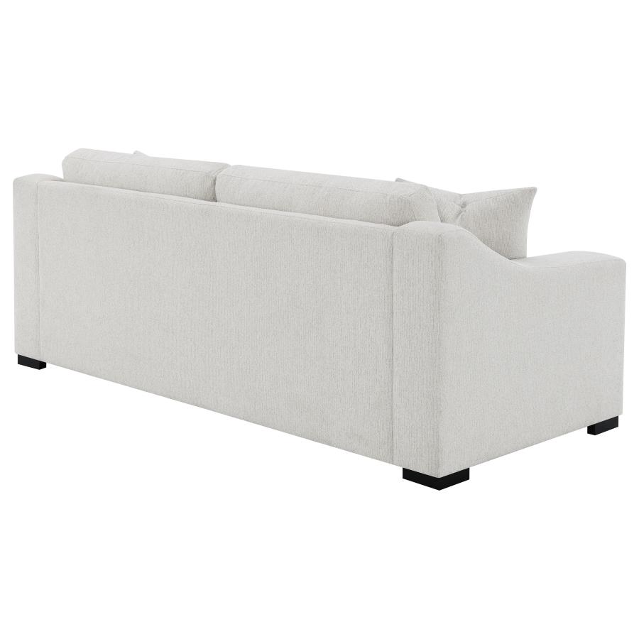 Ashlyn 2-piece Upholstered Track Arm Sofa Set Sand view 4