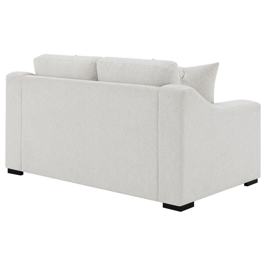 Ashlyn 2-piece Upholstered Track Arm Sofa Set Sand view 6