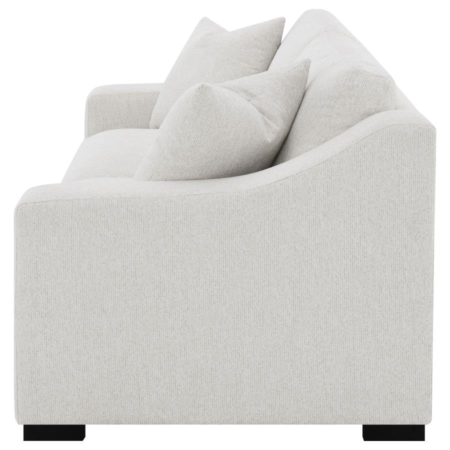 Ashlyn Fabric Upholstered Track Arm Sofa Sand view 5