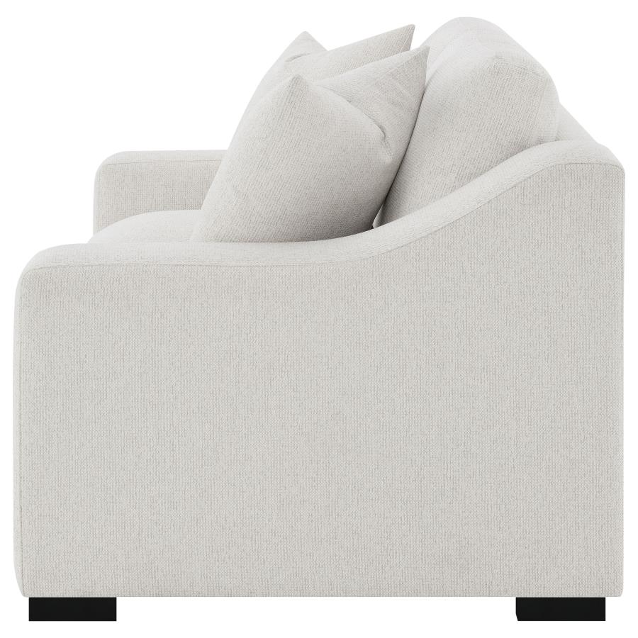 Ashlyn Fabric Upholstered Track Arm Loveseat Sand view 5