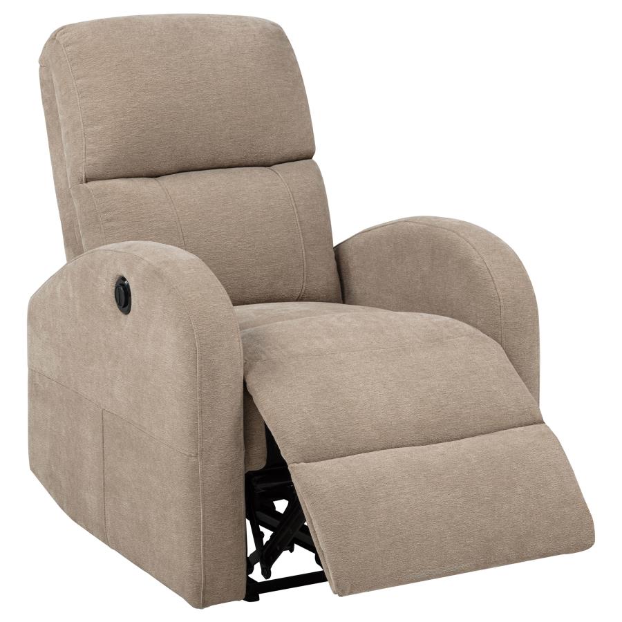 Grant Fabric Upholstered Power Recliner Chair Camel — Category_11