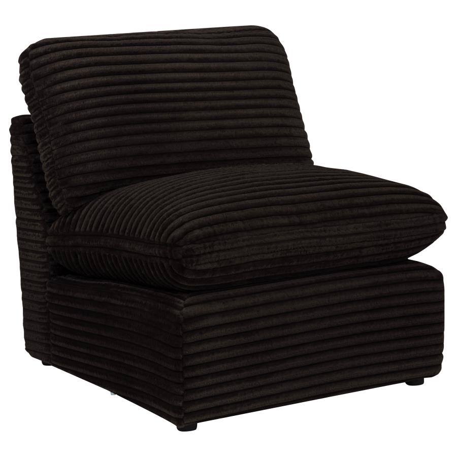 Collins 5-piece Modular Power Reclining Sectional Chocolate Brown view 6