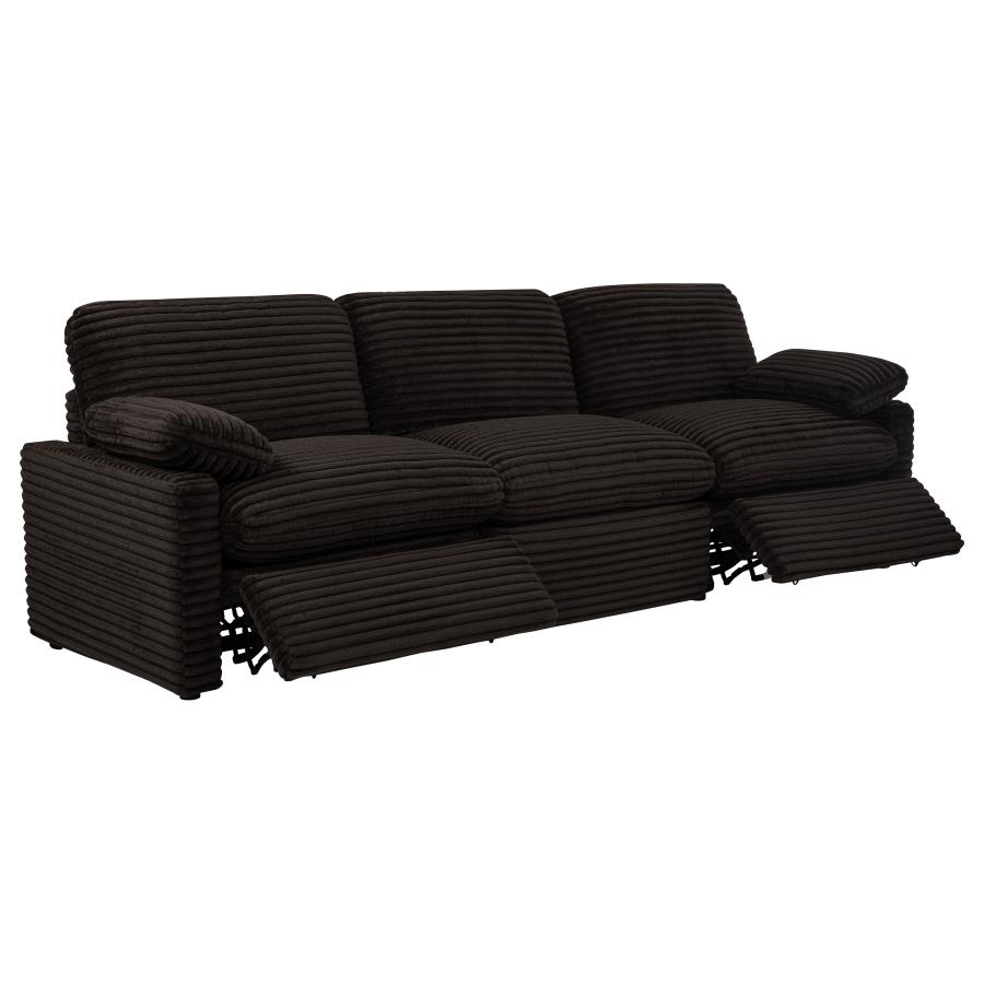 Collins Modular Power Sofa Chocolate Brown view 4