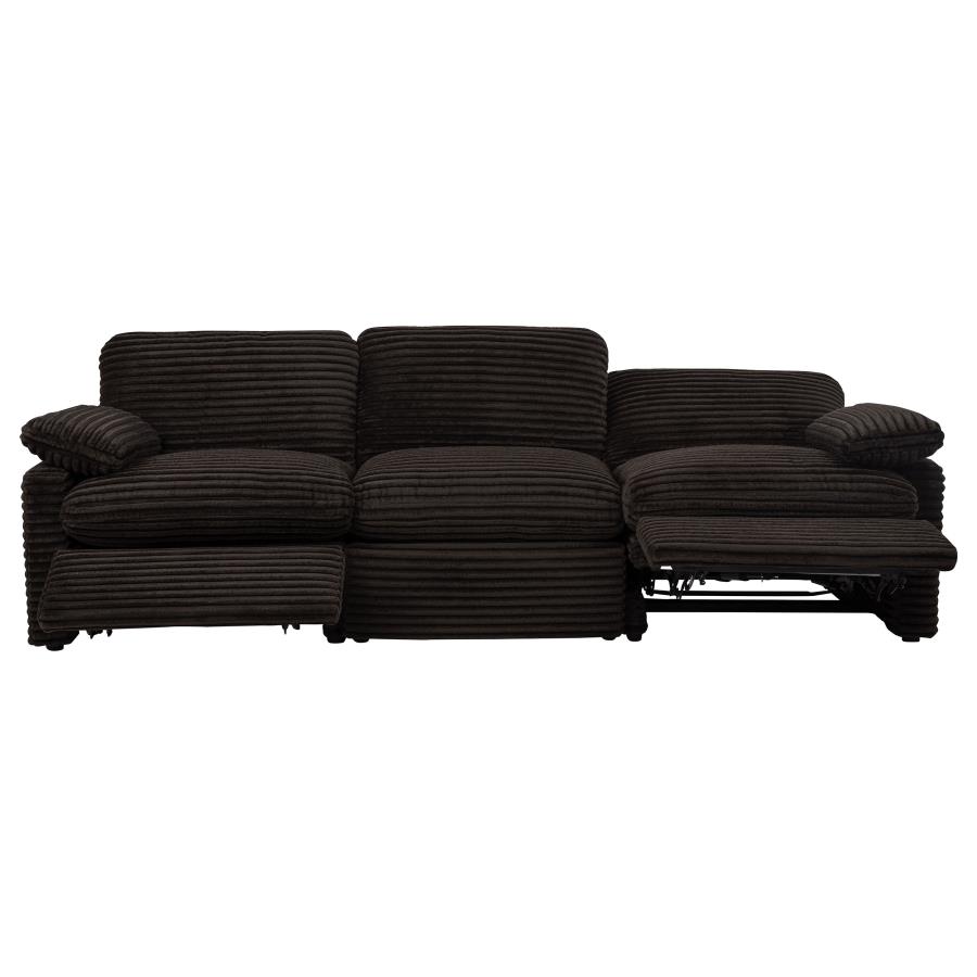Collins Modular Power Sofa Chocolate Brown view 6