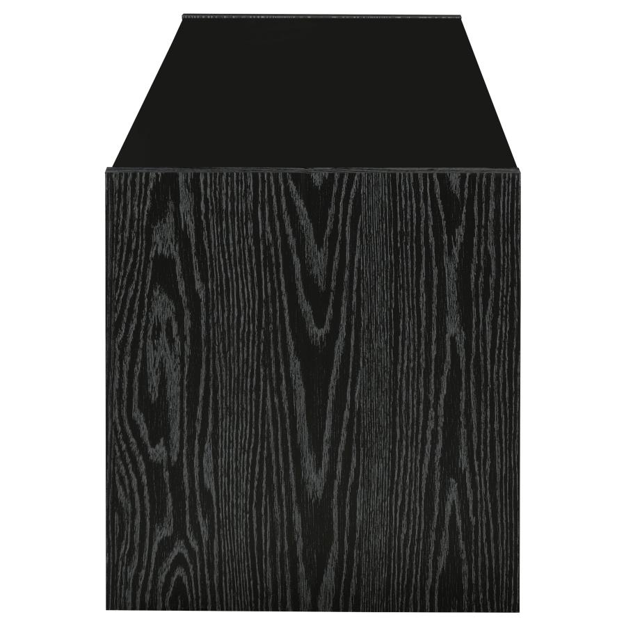 Alton 3-drawer Engineered Wood 61-inch TV Stand Black Oak view 5