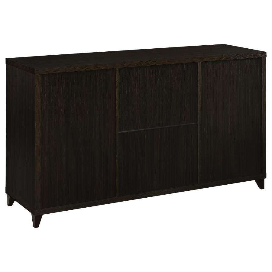 Lewes 2-door Engineered Wood 60-inch TV Stand Cappuccino view 6