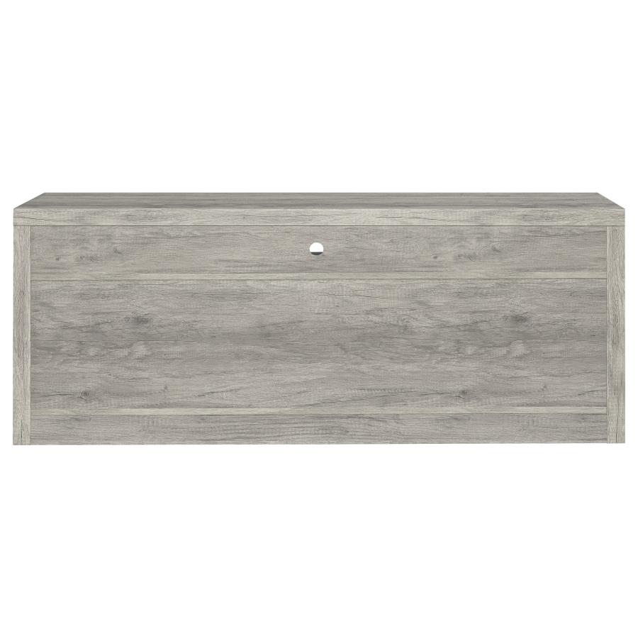 Burke 2-drawer Engineered Wood 59-inch TV Stand Grey Driftwood view 7