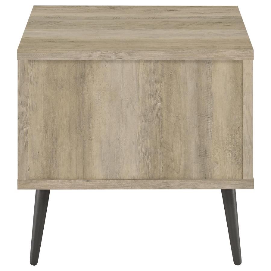 Welsh 3-piece Coffee and End Table Set Distressed Pine view 7