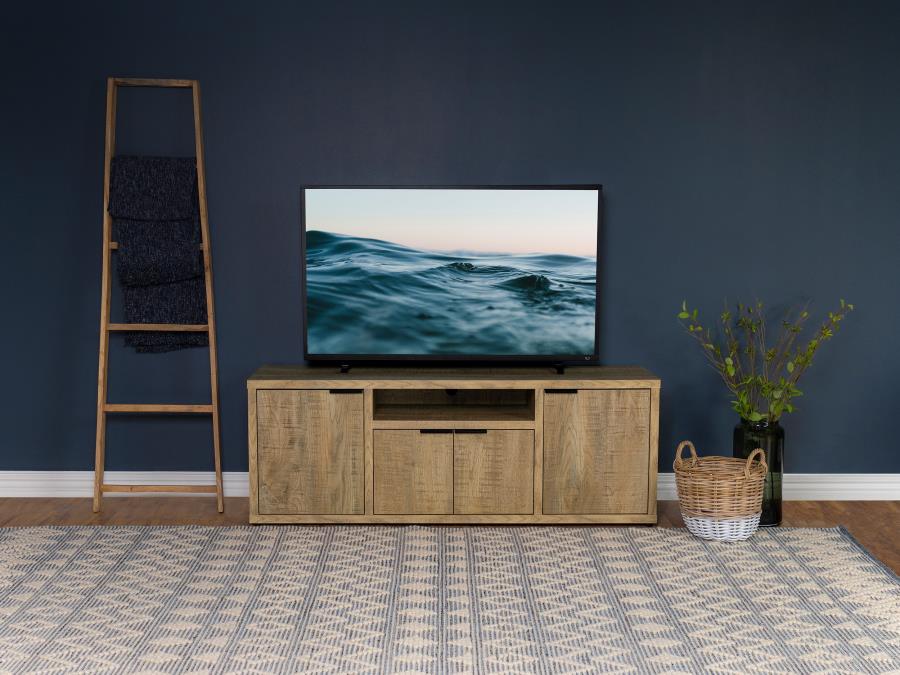 Tabby 4-door Engineered Wood 60-inch TV Stand Mango view 2