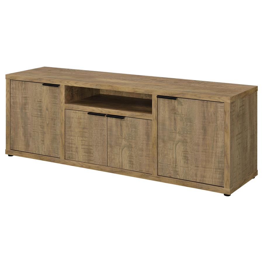 Tabby 4-door Engineered Wood 60-inch TV Stand Mango view 5