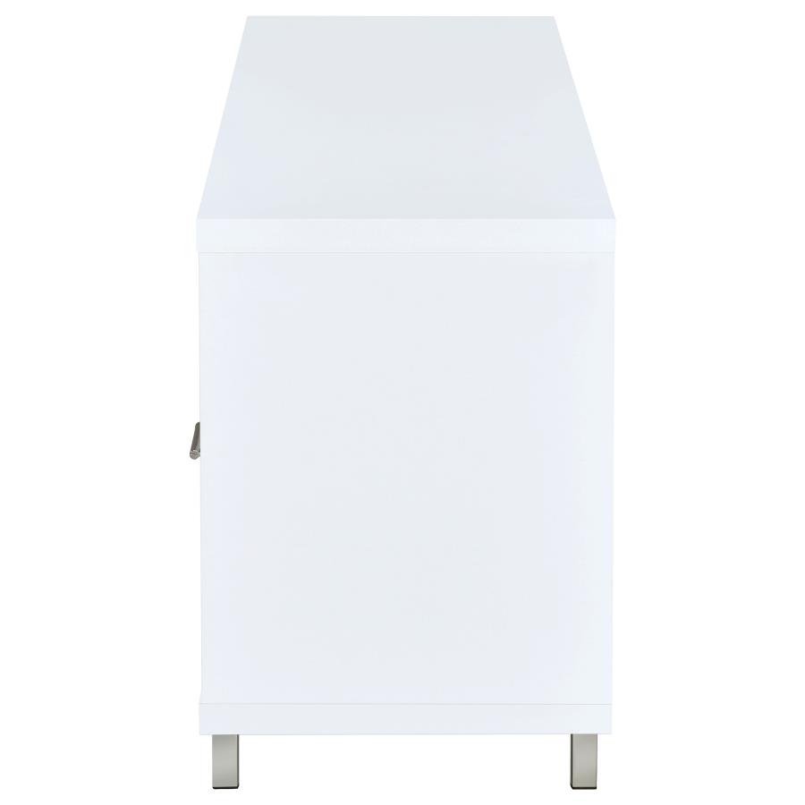 Casey 2-drawer Engineered Wood 60-inch TV Stand White view 5