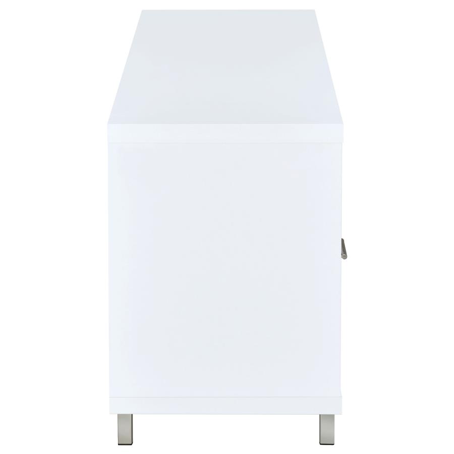 Casey 2-drawer Engineered Wood 60-inch TV Stand White view 7