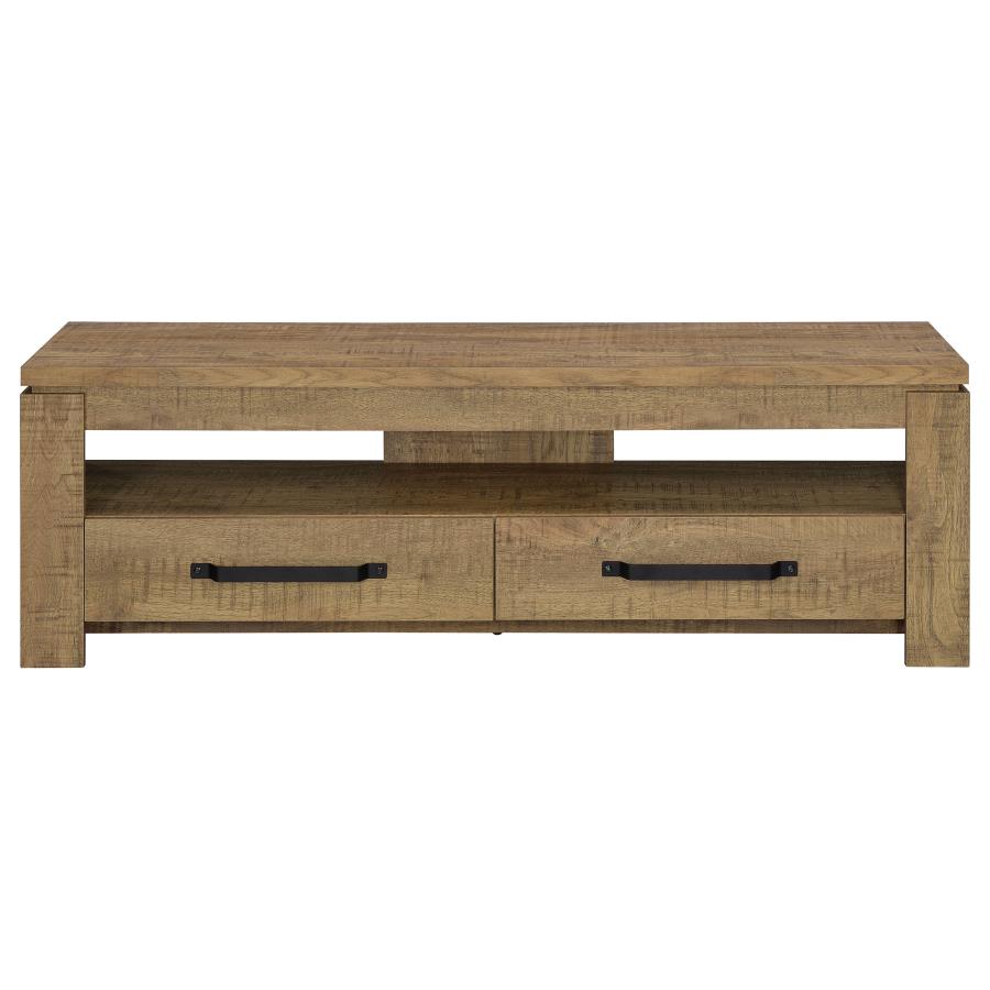 Elkton 2-drawer Engineered Wood 59-inch TV Stand Mango view 4
