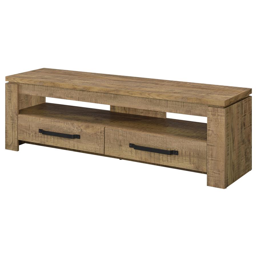 Elkton 2-drawer Engineered Wood 59-inch TV Stand Mango view 5