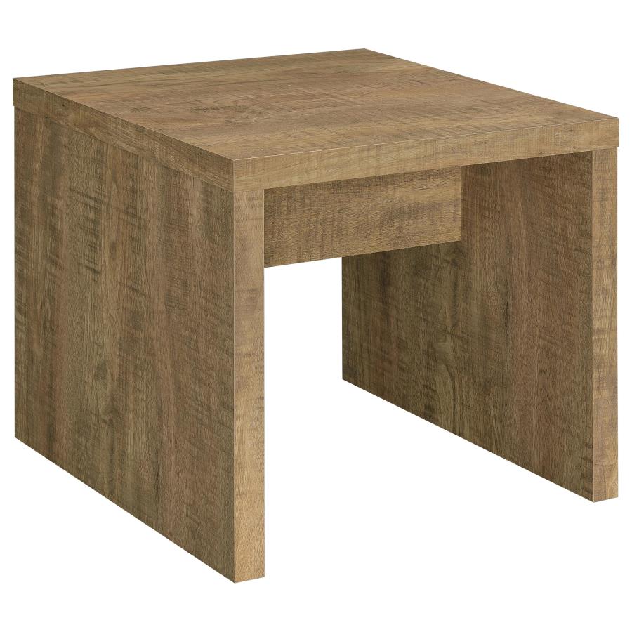 Lynette 3-piece Rectangular Coffee and End Table Set Mango view 3