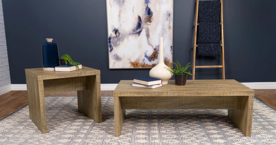 Lynette Rectangular Engineered Wood Coffee Table Mango view 7