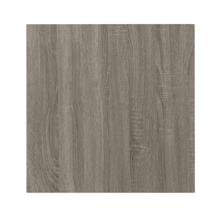 Birdie Square Engineered Wood End Table Sonoma Grey view 5
