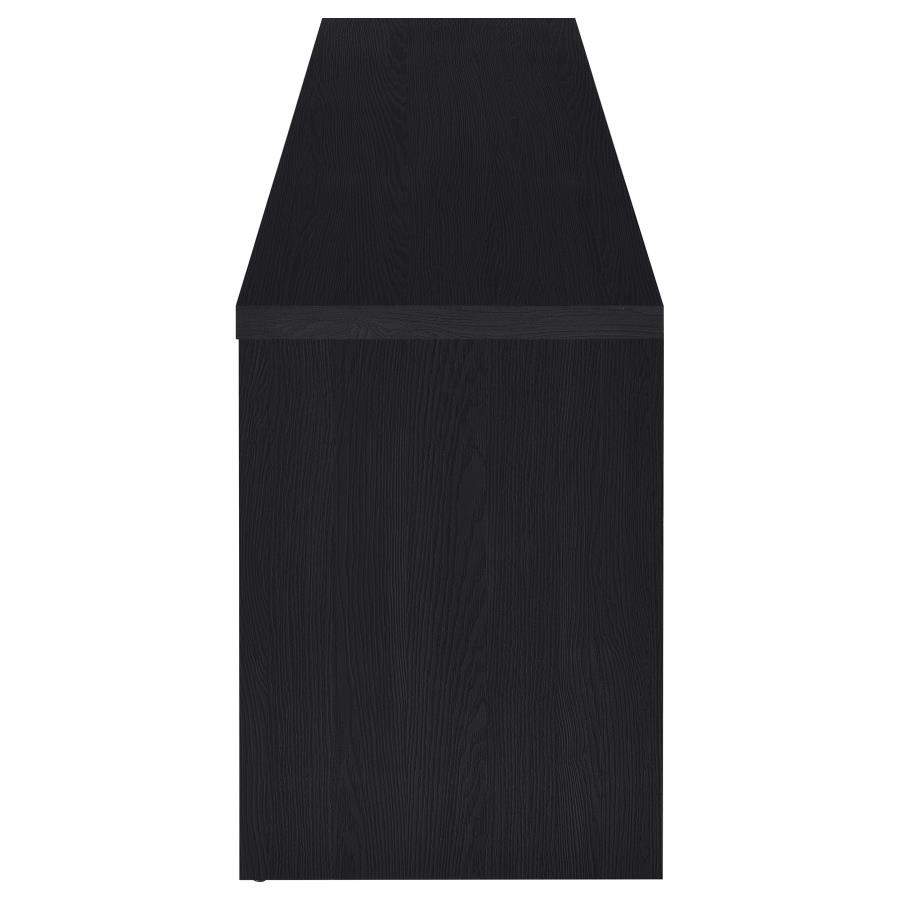 Winfield 60-inch 2-door TV Stand Media Console Black view 6