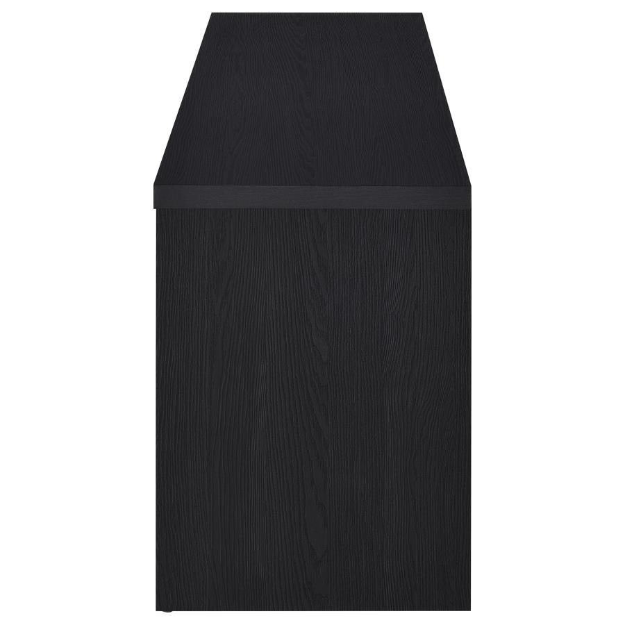 Winfield 3-piece Entertainment Center 78-inch TV Stand Black view 6