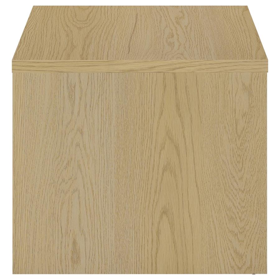 Canoga 3-piece Lift Top Cocktail Coffee Table Set Light Oak view 6