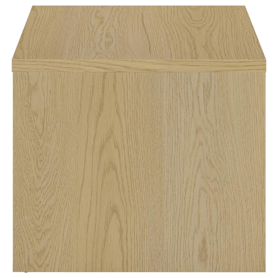 Canoga 3-piece Lift Top Cocktail Coffee Table Set Light Oak view 7