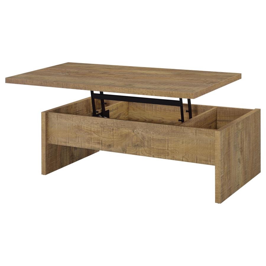 Canoga Engineered Wood Lift Top Cocktail Coffee Table Mango view 7
