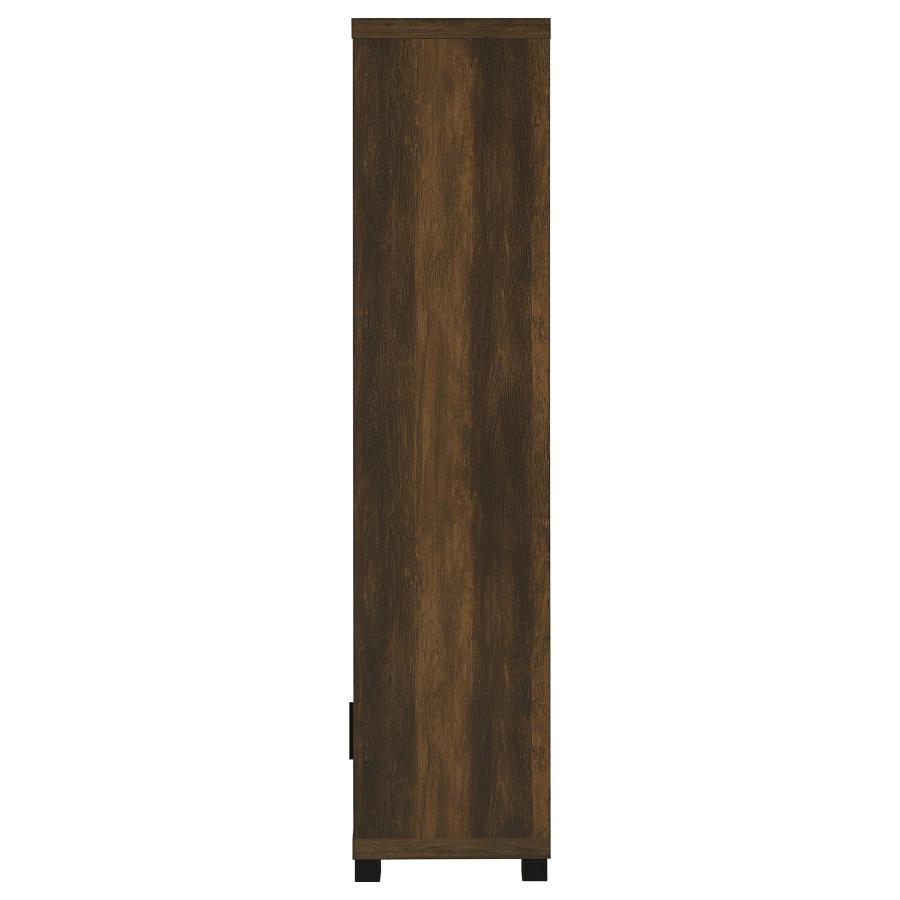 Sachin 3-shelf Engineered Wood Media Tower Dark Pine view 5