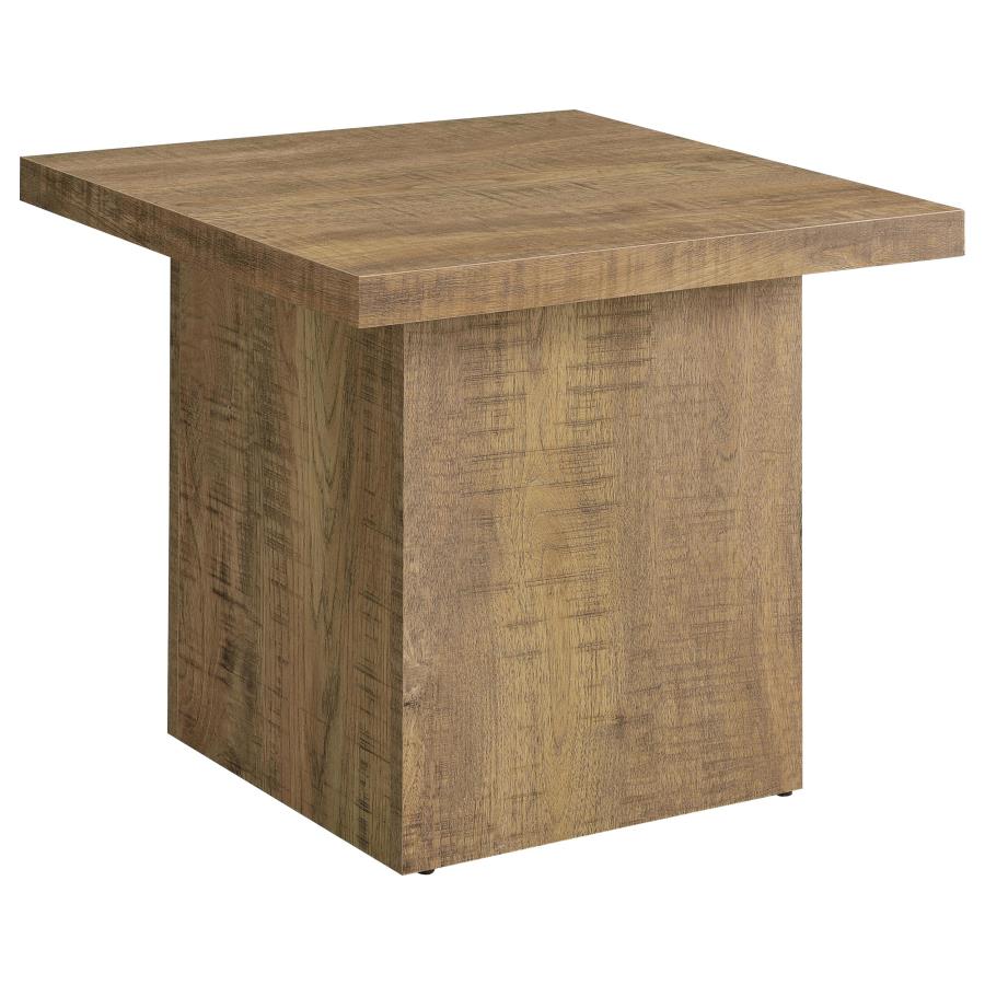 Devar 2-piece Square Coffee and End Table Set Mango view 3