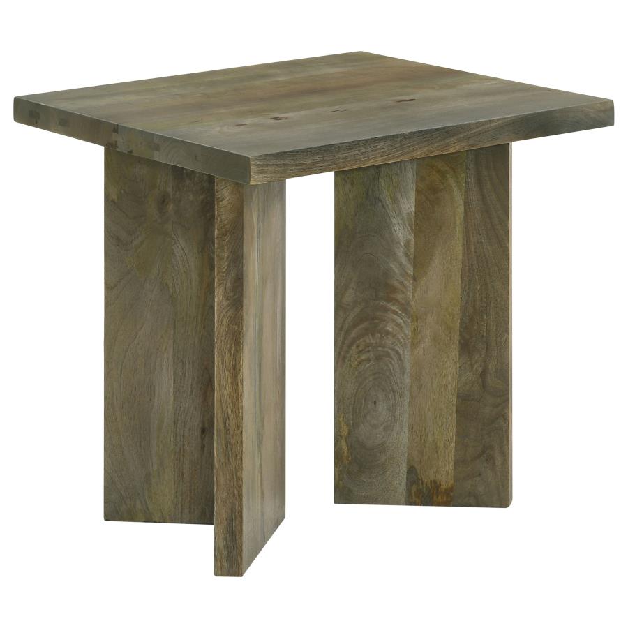 Andando 2-piece Coffee and End Table Set Mango Brown view 3