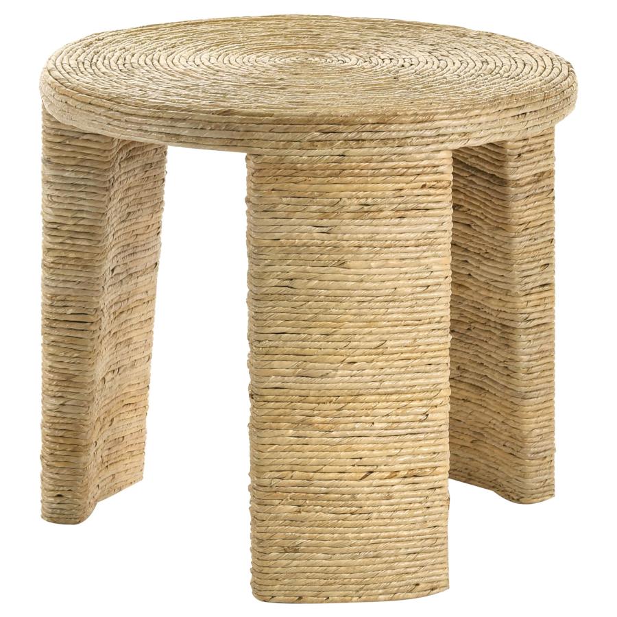Artina 2-piece Rattan Coffee and End Table Set Natural view 4
