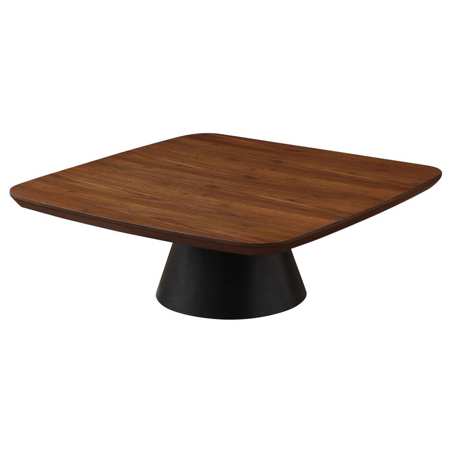 Eason 2-piece Coffee Table Set Walnut and Black view 5