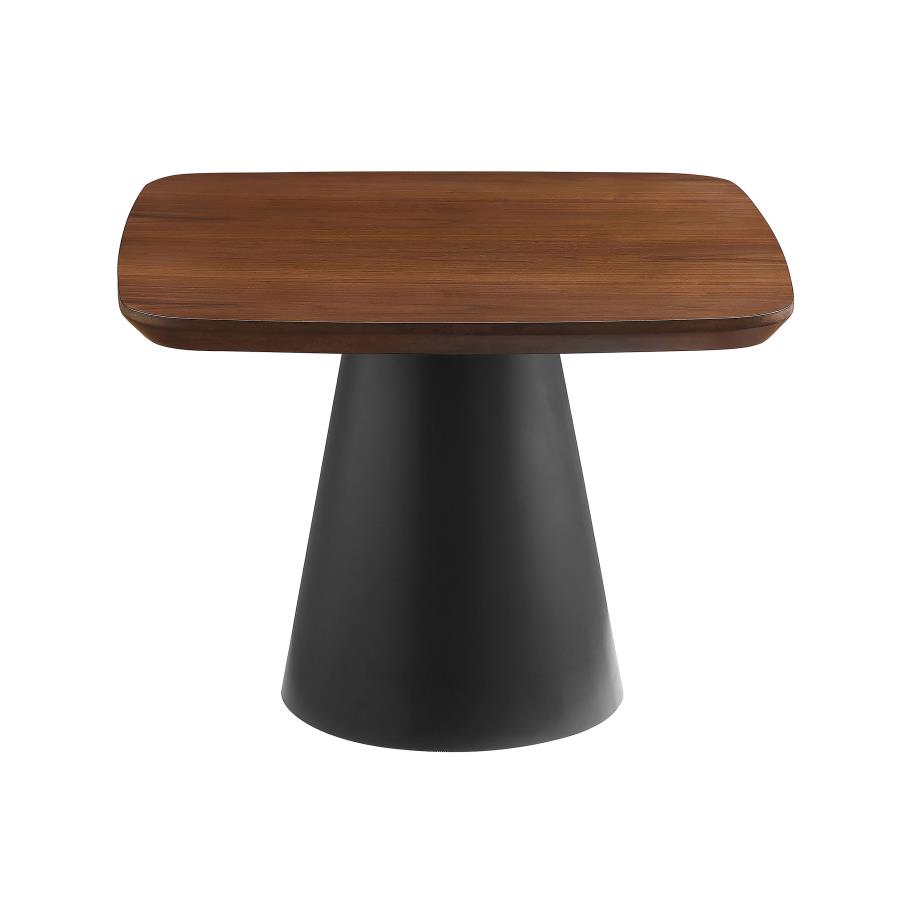 Eason 2-piece Coffee Table Set Walnut and Black view 7